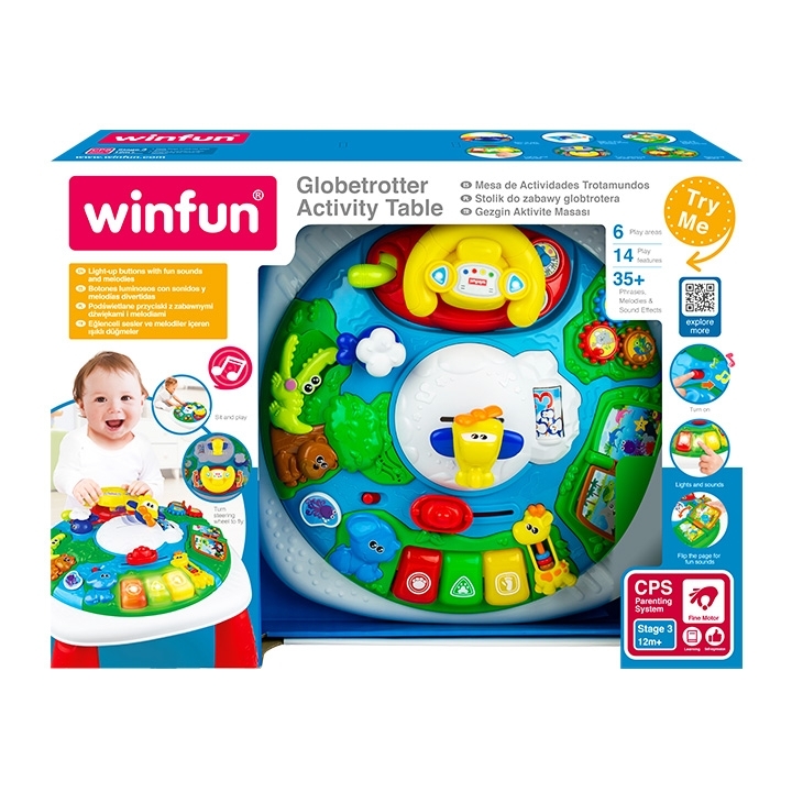 WINFUN – Table d’Activités Globetrotter Interactive – Image 3