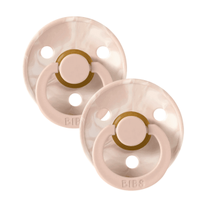 2 sucette Blush Ivory/Blush Ivory 0-6 mois – BIBS