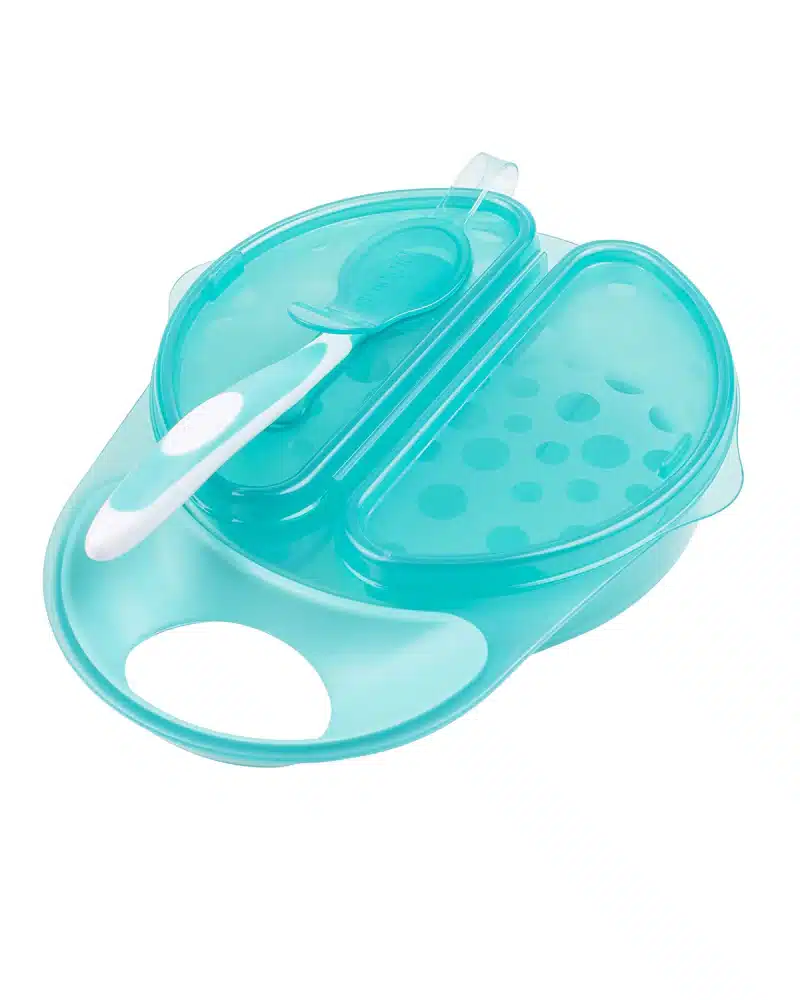 Dr. Brown’s Bol et cuillère à couvercles Travel Fresh™ 4M+