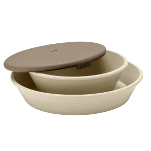 Assiette BIBS Dinner Plate Set – Vanilla