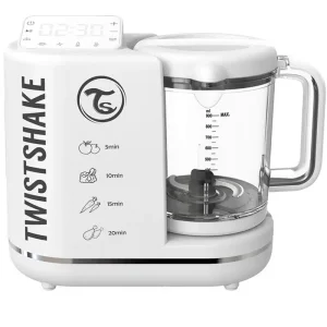 Twistshake Robot mixeur Culinaire Blanc 6 en 1