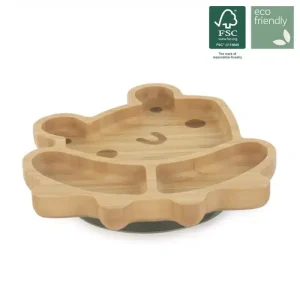 ASSIETTE EN BOIS GRENOUILLE – MINILAND