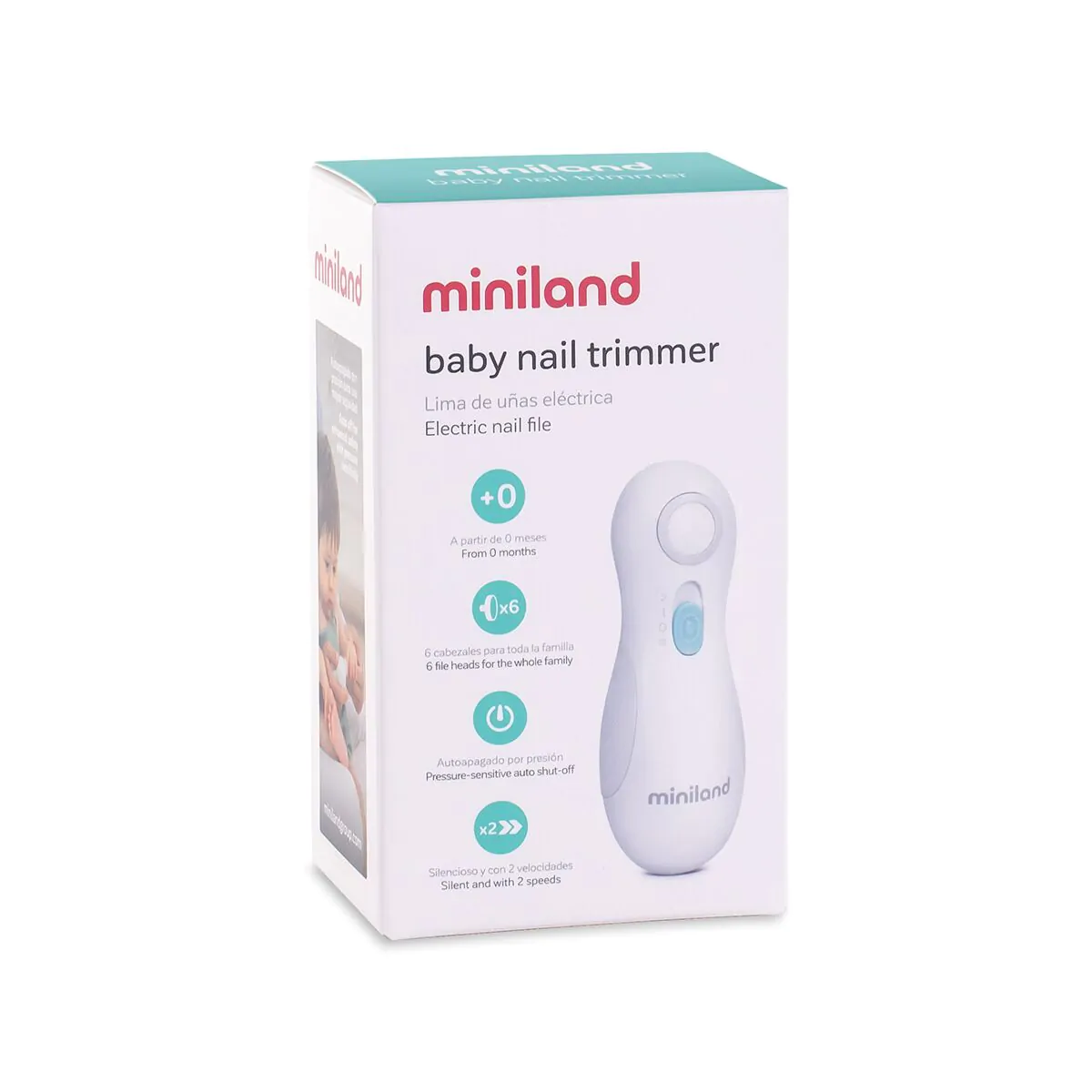 Coupe-ongles électrique pour bébé Miniland – Image 7