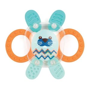 Ludi Hochet Lapin – Jouet d’éveil multicolore dès 6 mois