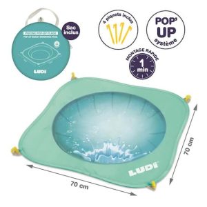 Ludi Piscine pop-up Bleu