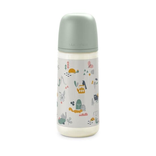 Suavinex Biberon tetine walk in the park Vert 360 ml