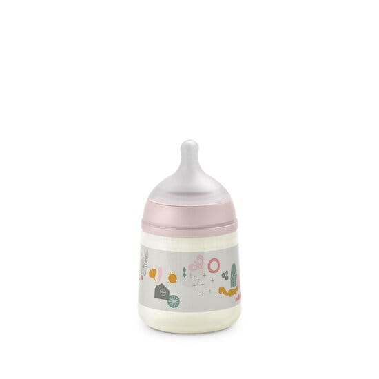 Suavinex Biberon silicone Walk in the park Rose 150 ml – Image 2
