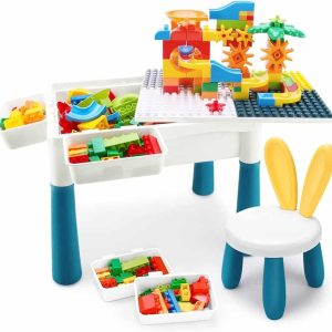 Activity Table Blocks 5in1 double face – 105pcs