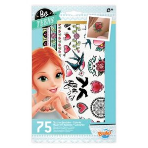 75 Tattoos lavables – Colorés
