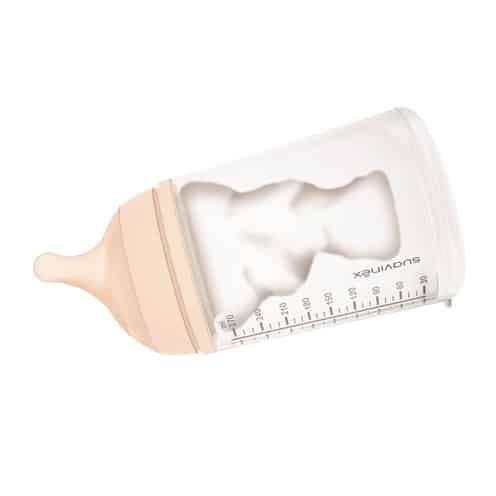 Biberon anti-colique 270ml 6m+ Débit M ZERØ.ZERØ – SUAVINEX – Image 2