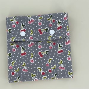 Sac à goûter « Cherie Cherry » Grey