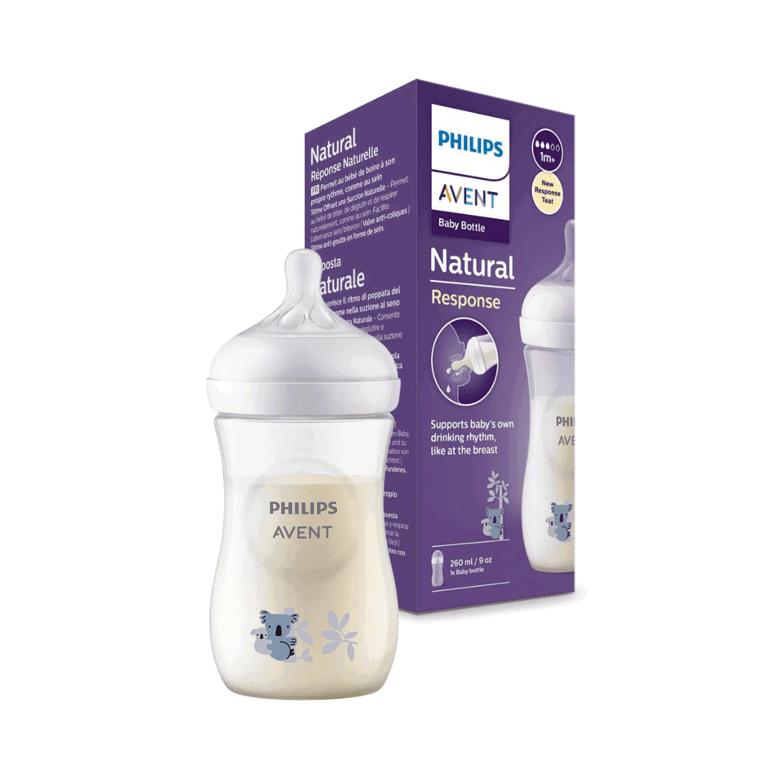 Biberon Avent Natural Réponse Koala 260 ml – Philips