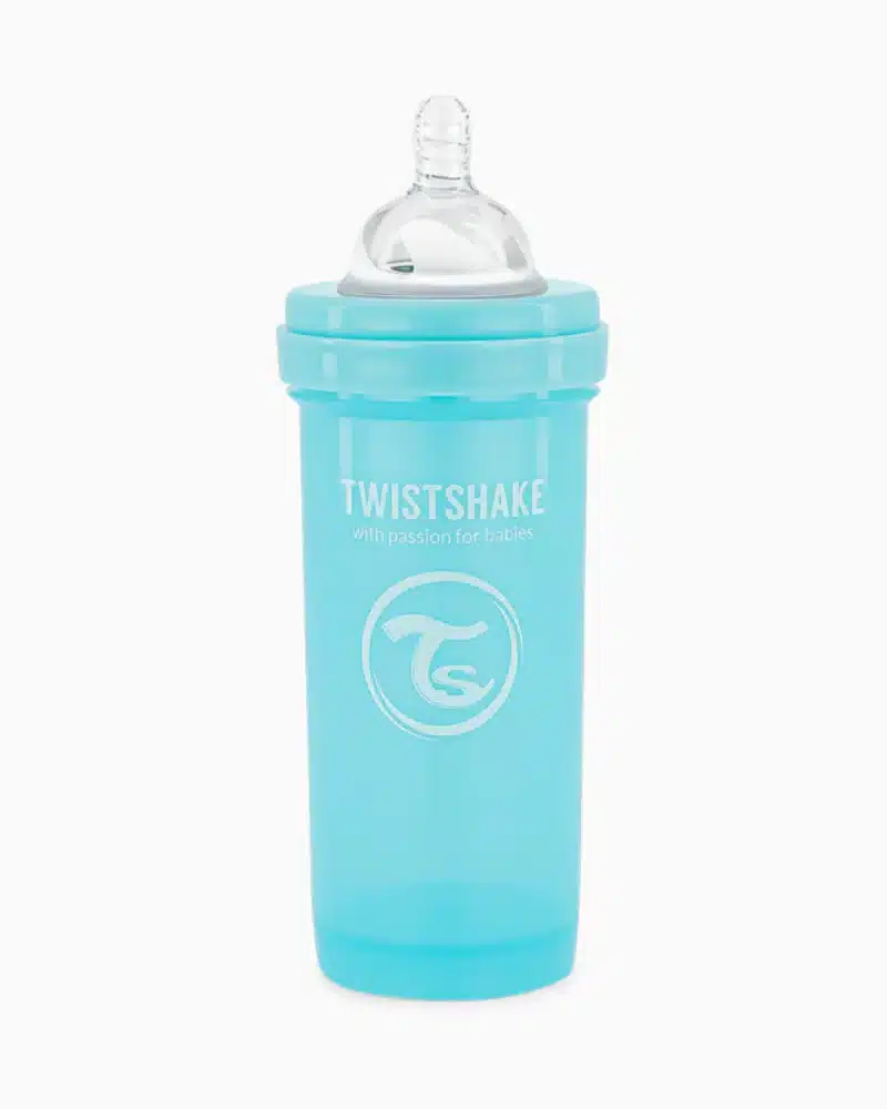 Biberon Anti-Colique Twistshake 260ml 2M+ – Bleu – Image 3