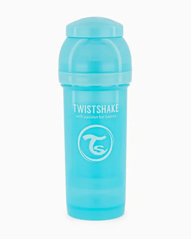 Biberon Anti-Colique Twistshake 260ml 2M+ – Bleu – Image 4
