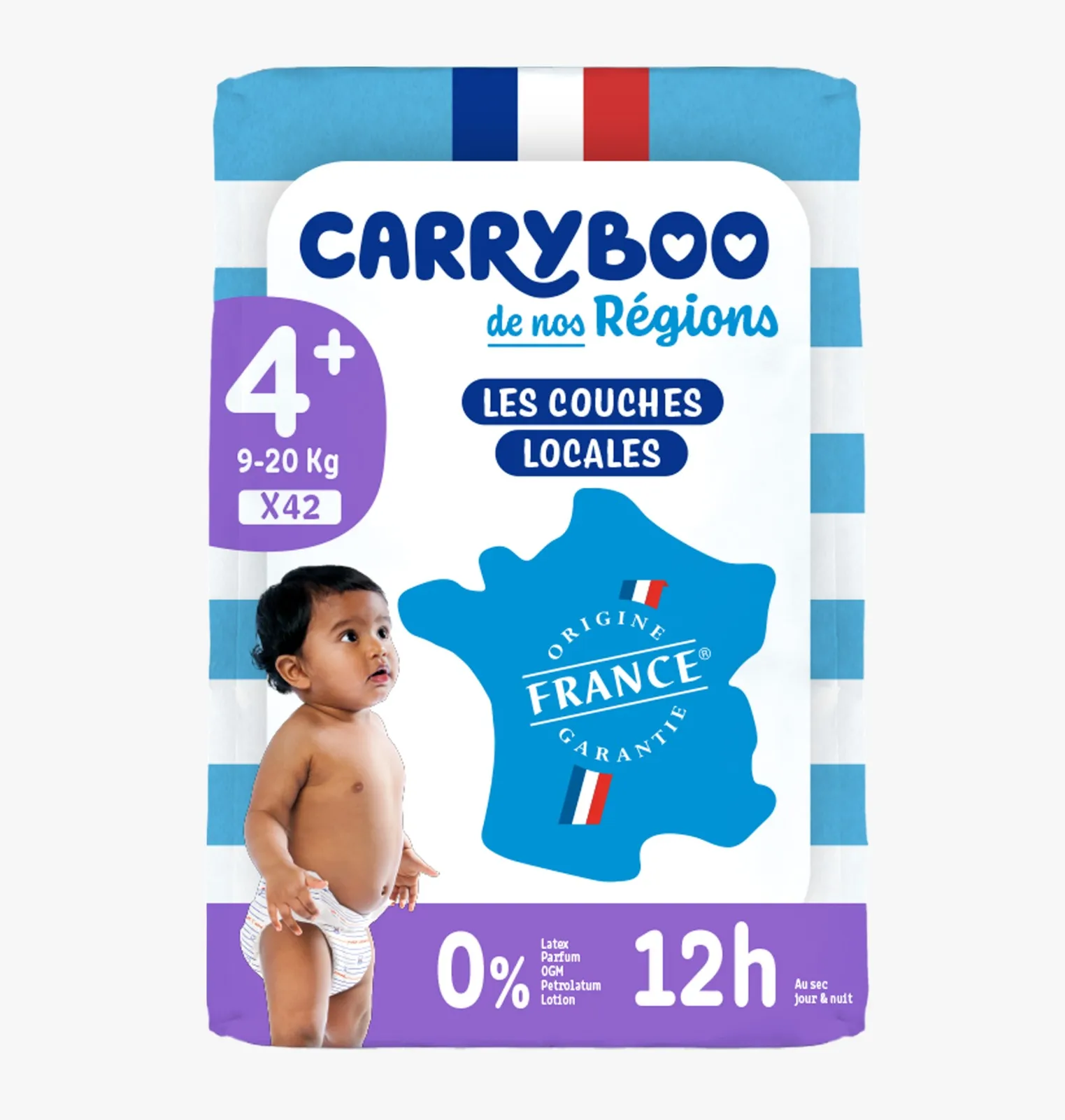 Couche Carryboo T4+ (9-20 kg) x42