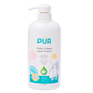 Pür Détergent vaisselle bébé – Liquide de nettoyage des biberons et tétines 500ml