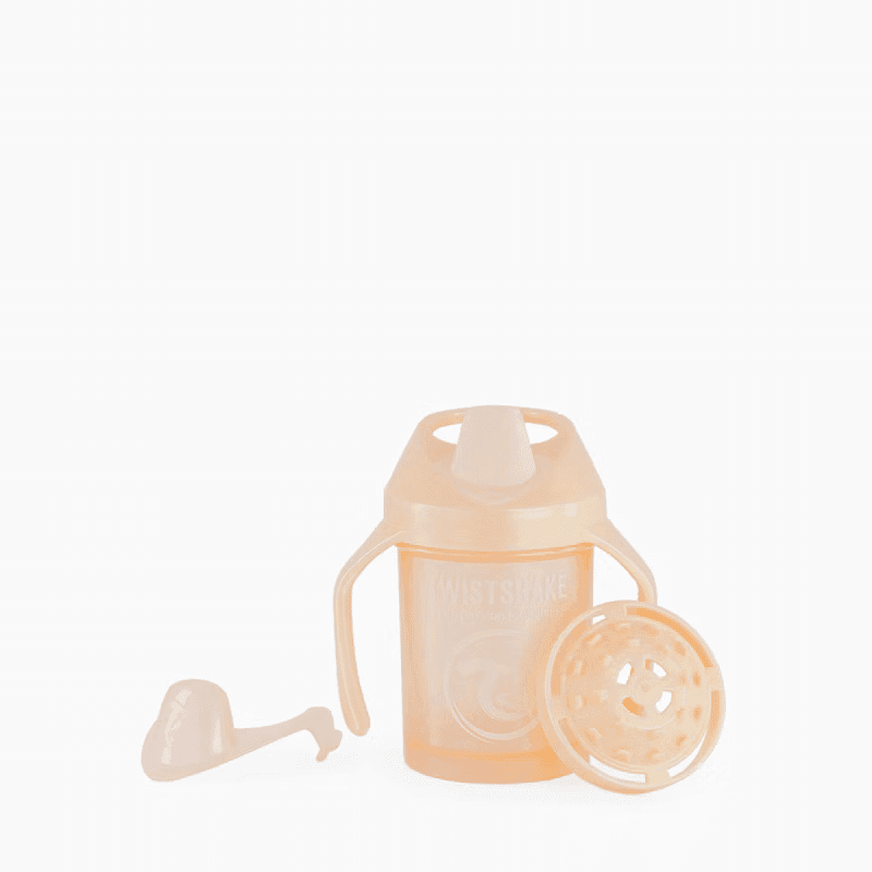Tasse enfant Mini Cup 230 ml 4 m+ Pearl Champagne- TWISTSHAKE