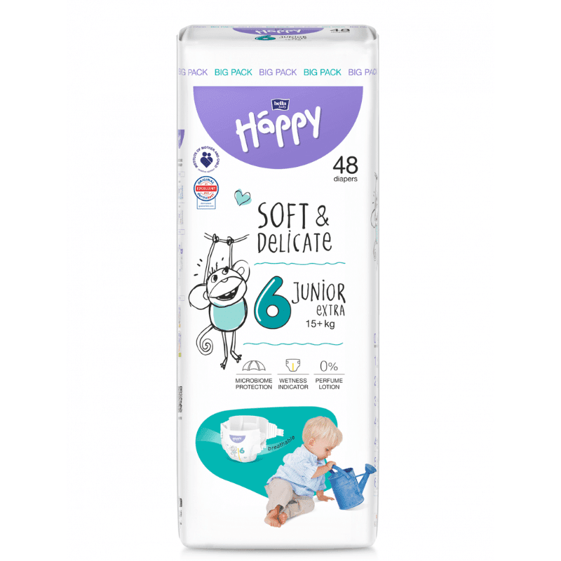 Couche Happy taille 6
