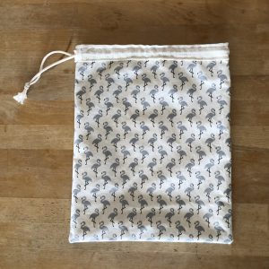 Sac à Salade « GREY FLAMINGO »