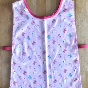 Tablier LICORNES rose