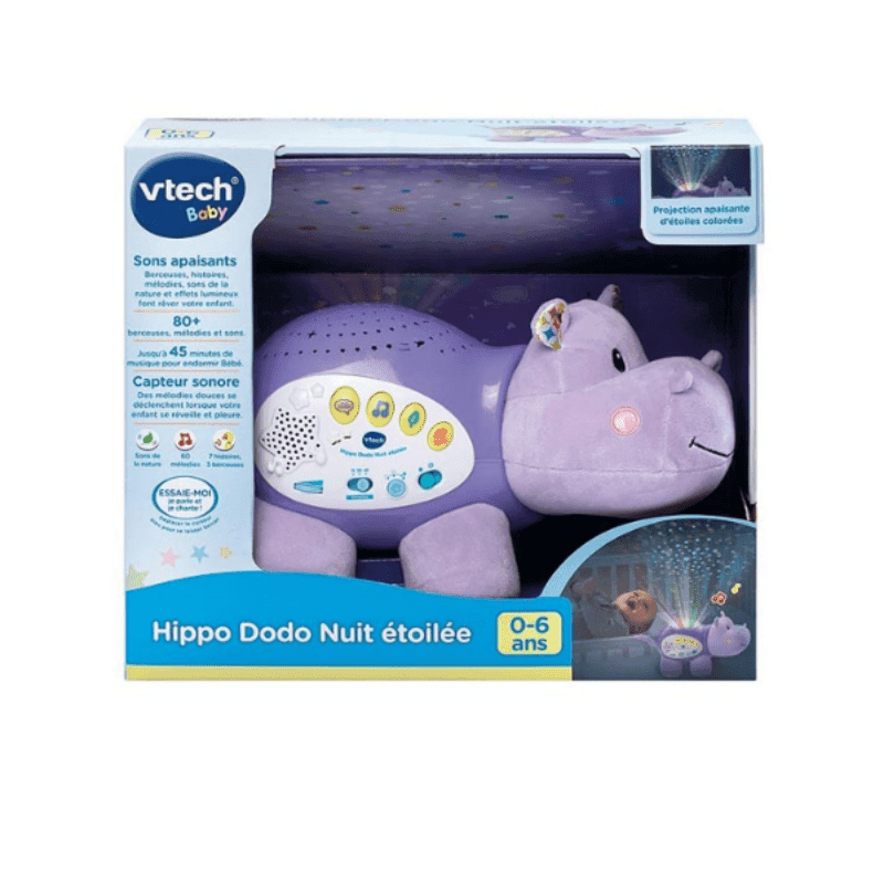 VEILLEUSE HIPPO DODO NUIT ÉTOILÉE – VTECH – Image 3