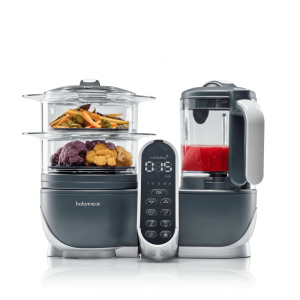 Cuiseur À Vapeur Nutribaby(+) Industrial Grey Babymoov