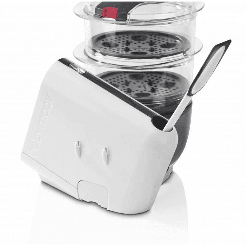 Cuiseur À Vapeur Nutribaby(+) Industrial Grey Babymoov – Image 5