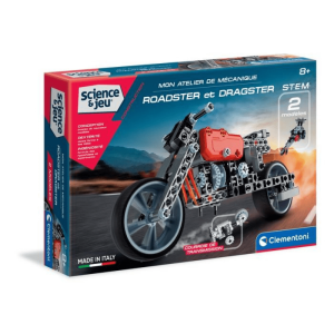 MON ATELIER DE MÉCANIQUE – ROADSTER & DRAGSTER – CLEMENTONI