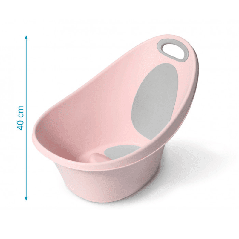 BAIGNOIRE AVEC BOSSE ET PIEDS ANTIDÉRAPANTS ROSE – KIOKIDS – Image 3