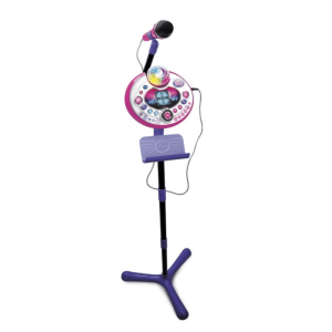 Micro à pied interactif Kidi SuperStar LightShow rose – vtech