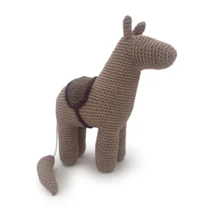 Boite à musique Cheval bio H22xL23xl9cm