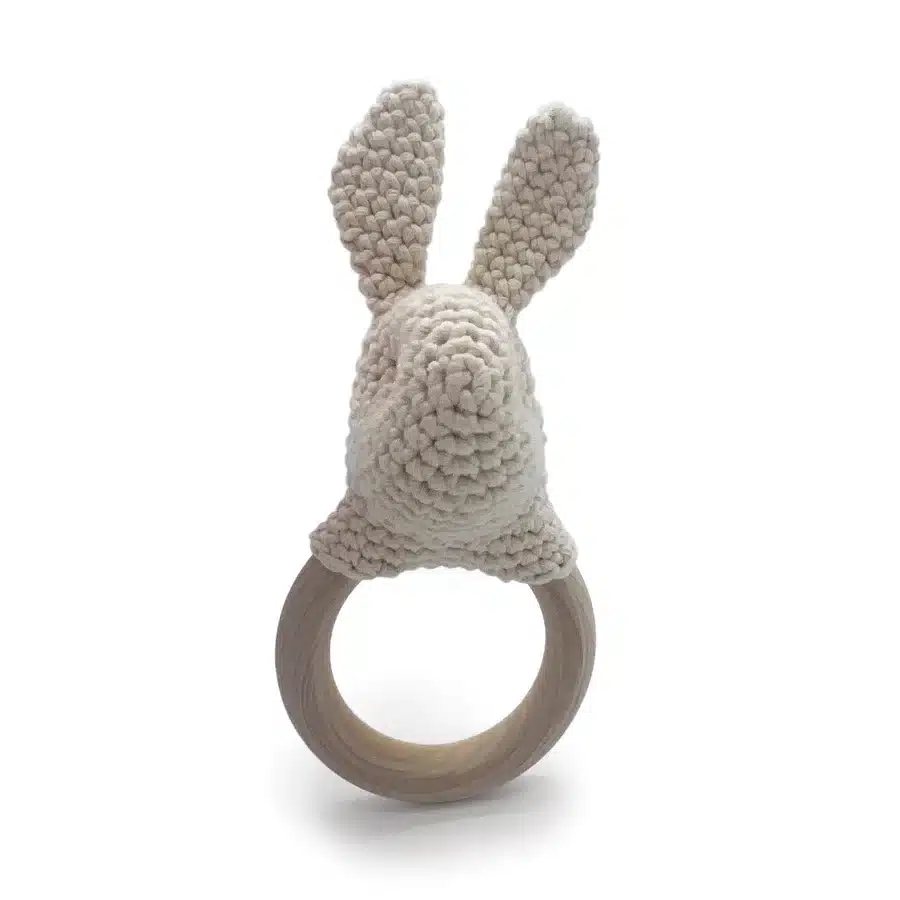 Anneau de dentition Lapin bio H3xL14xl7cm