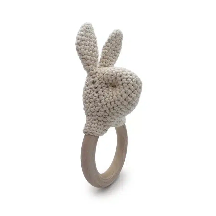 Anneau de dentition Lapin bio H3xL14xl7cm – Image 2