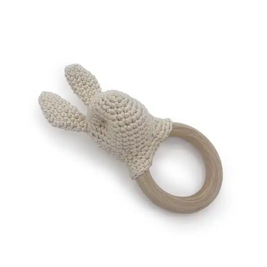 Anneau de dentition Lapin bio H3xL14xl7cm – Image 3