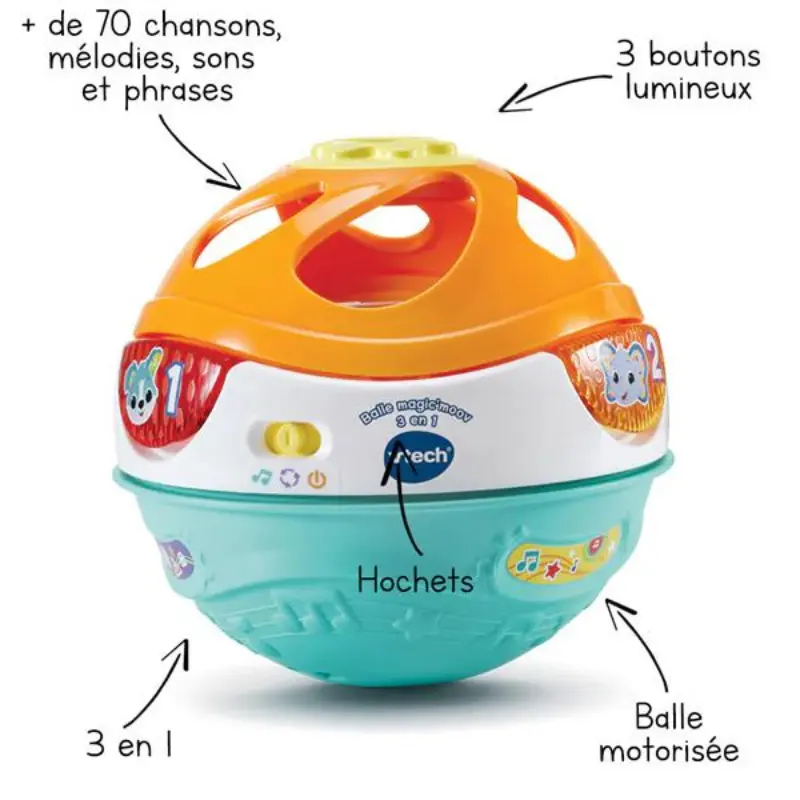 Balle magic’moov 3 en 1 – VTECH