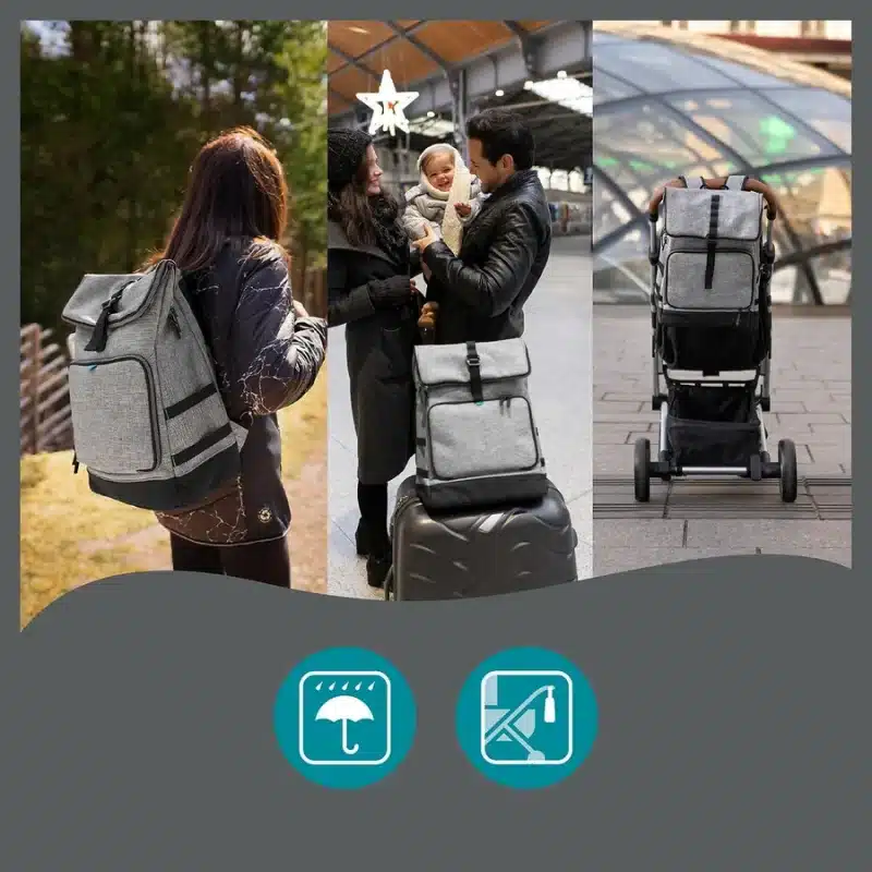 Sac à langer Le Sancy Smokey – Babymoov – Image 6