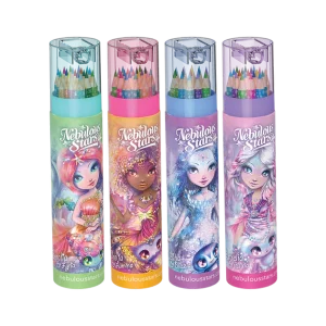 Tube de Crayons de Couleur et Crayon à Papier – Nebulous Stars