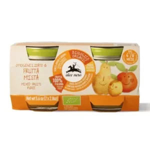 Alce Nero Purée de Fruits Bio Mix 2x80g