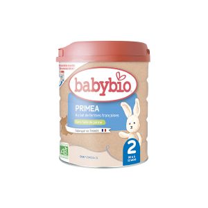 Babybio Lait en Poudre Primea 2 Bio 800g – (+6mois)