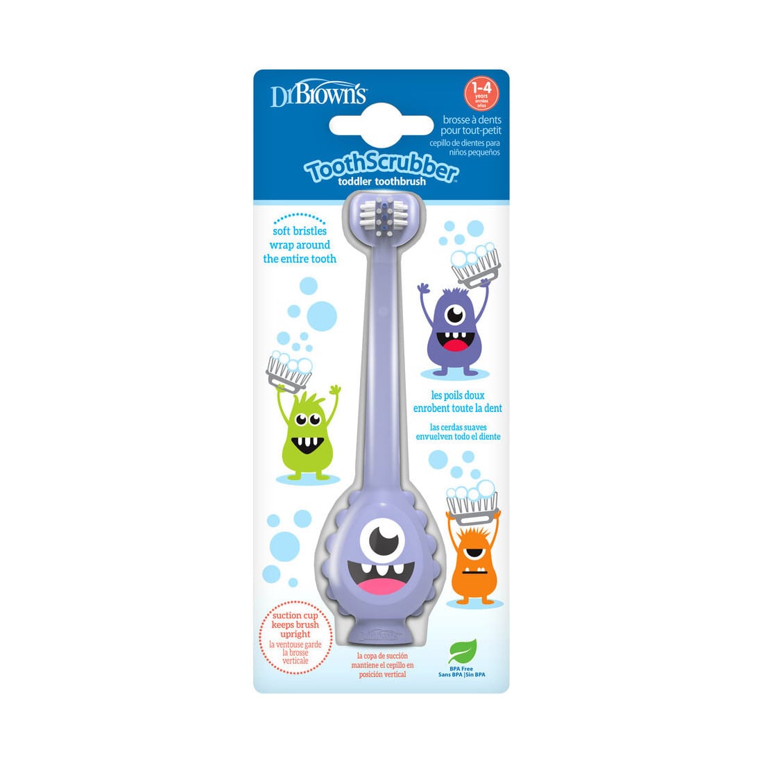 Dr. Brown’s Brosse à Dents Monstre 1-4 ans – Image 2