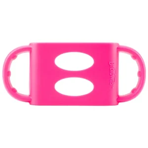 Dr. Brown’s Poignées Silicone Rose pour Biberons et Gobelets