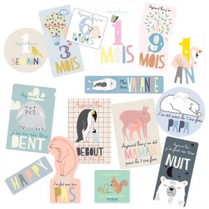 Sticker Baby cards