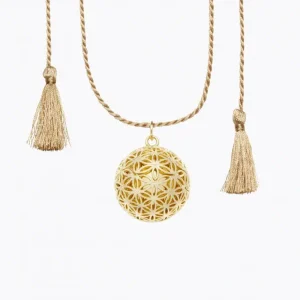 Bola de Grossesse FLEUR DE VIE – Or Jaune – Ilado