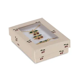 Coffret bijoux enfant Cerises Konges Slojd