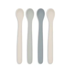 Pack de 4 cuillères silicone Onyx Konges Slojd