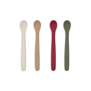 Pack de 4 cuillères silicone Onyx Konges Slojd