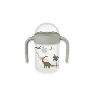 Tasse avec anses et paille Dino Konges Slojd