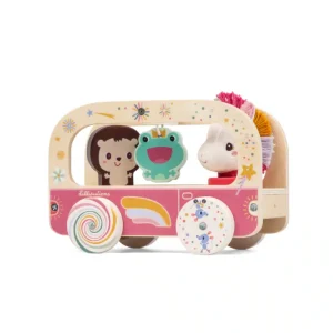 Bus en bois magique Lena la Licorne Liliputiens