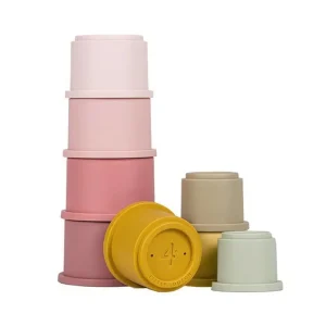 Gobelets à Empiler Rose Little Dutch