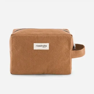 Trousse de toilette Tournelle XL Camel Rivedroite Paris